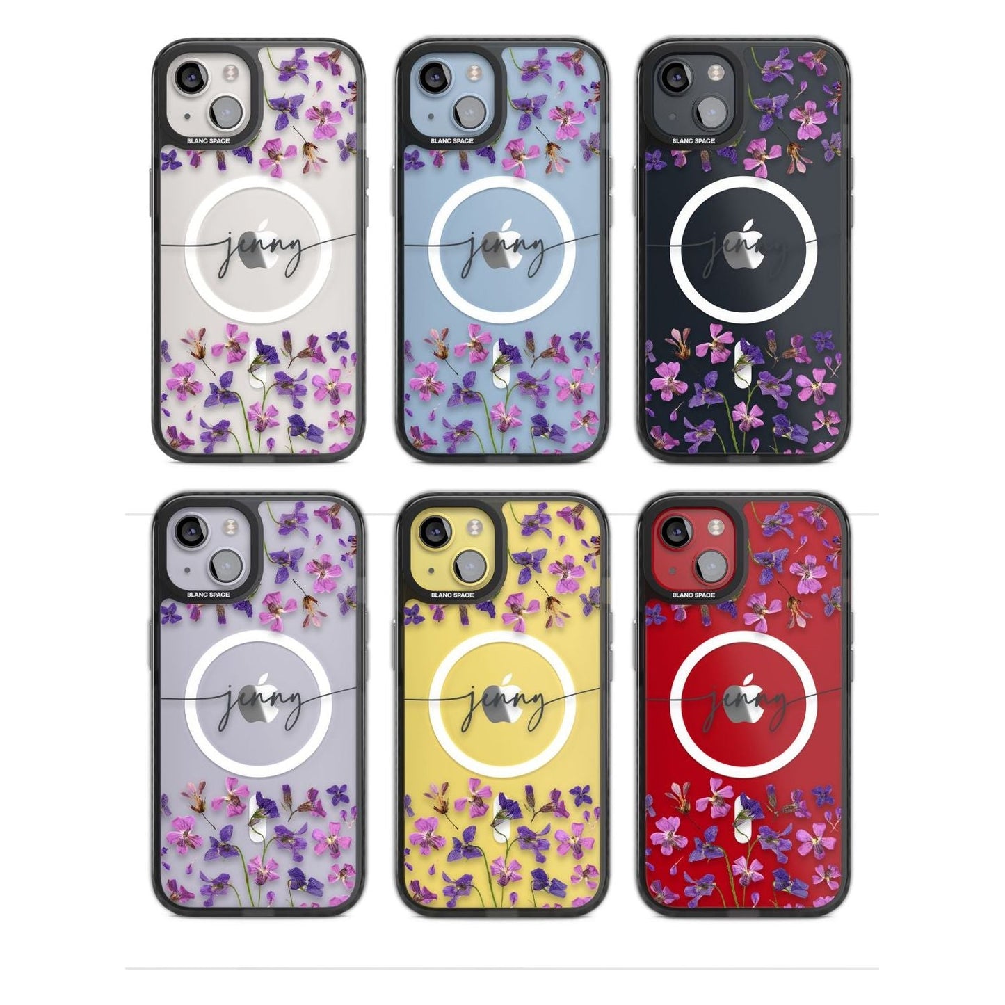 Personalised Purple Violets