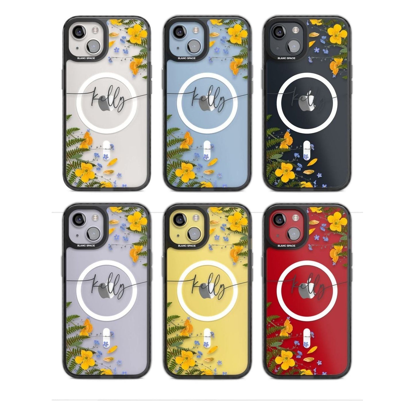 Personalised Ferns & Wildflowers