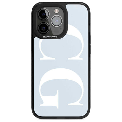 Personalised White & Blue Green Letters