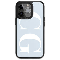 Personalised White & Blue Green Letters