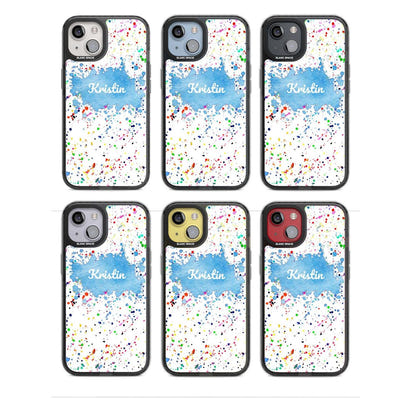 Personalised Rainbow Splatter Name