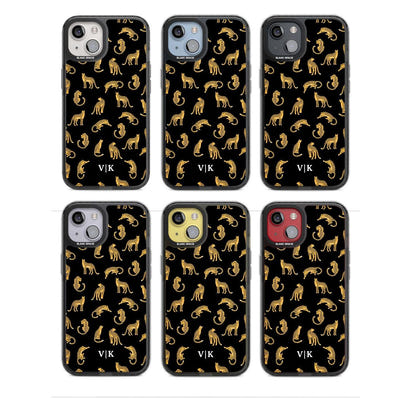 Personalised Gold Cheetah Pattern
