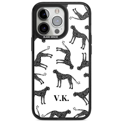 Personalised Black & White Cheetah Pattern