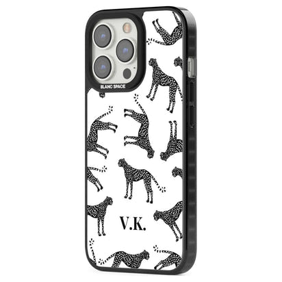 Personalised Black & White Cheetah Pattern