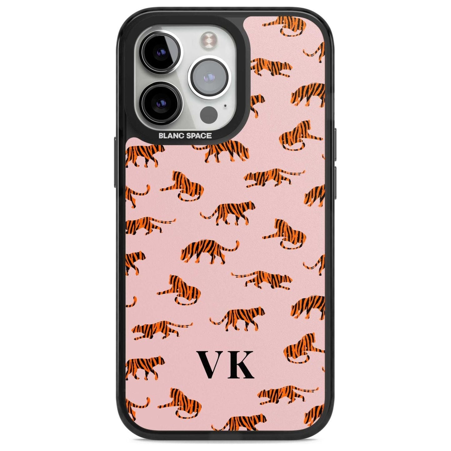 Personalised Pink Safari Tiger Pattern