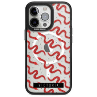 Personalised Red Snake Pattern