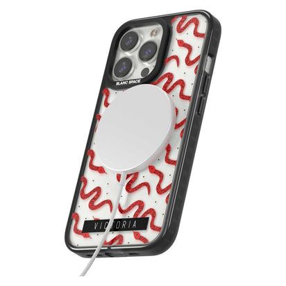 Personalised Red Snake Pattern