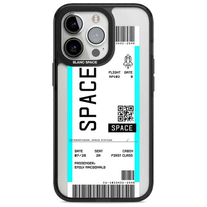 Personalised Space Travel Ticket