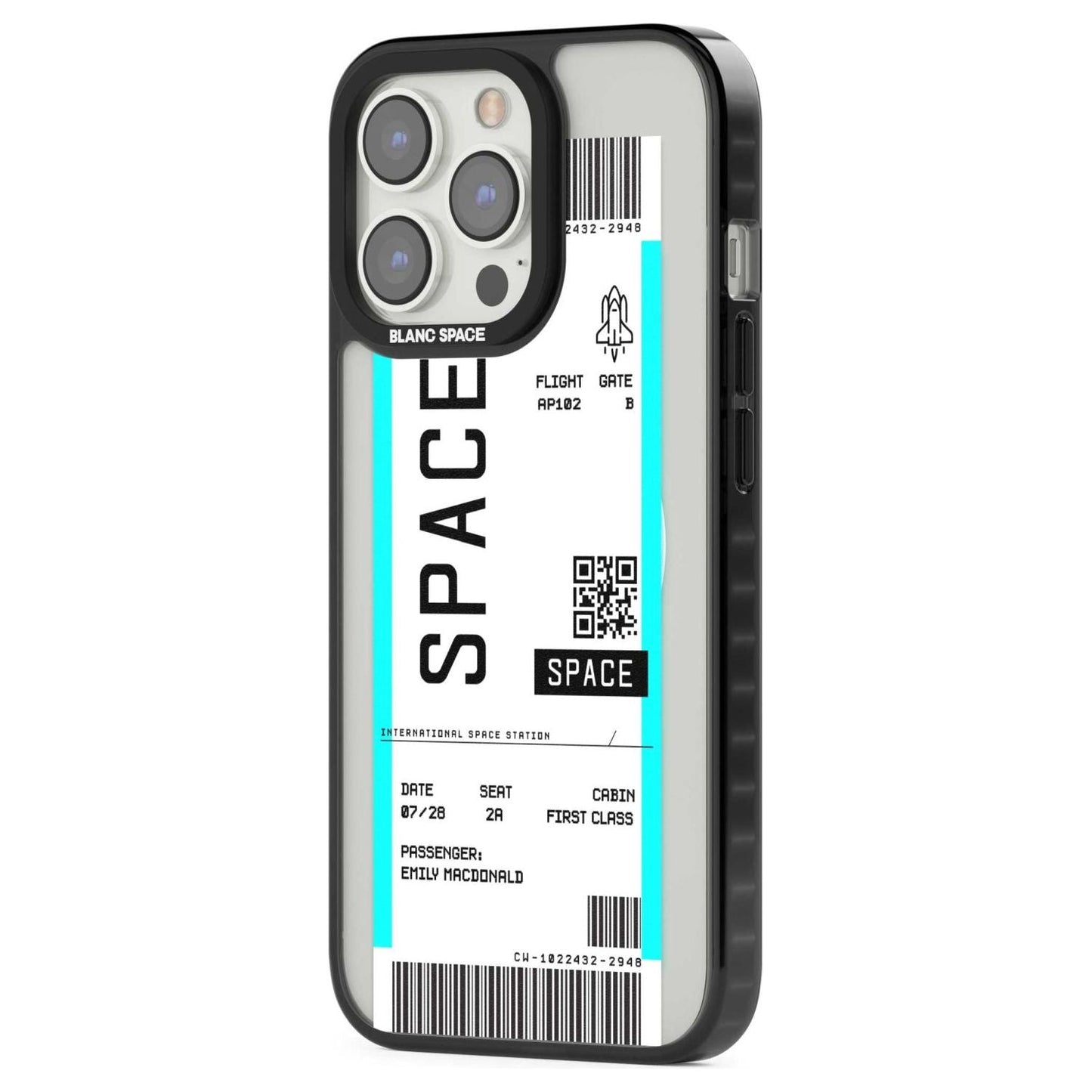 Personalised Space Travel Ticket