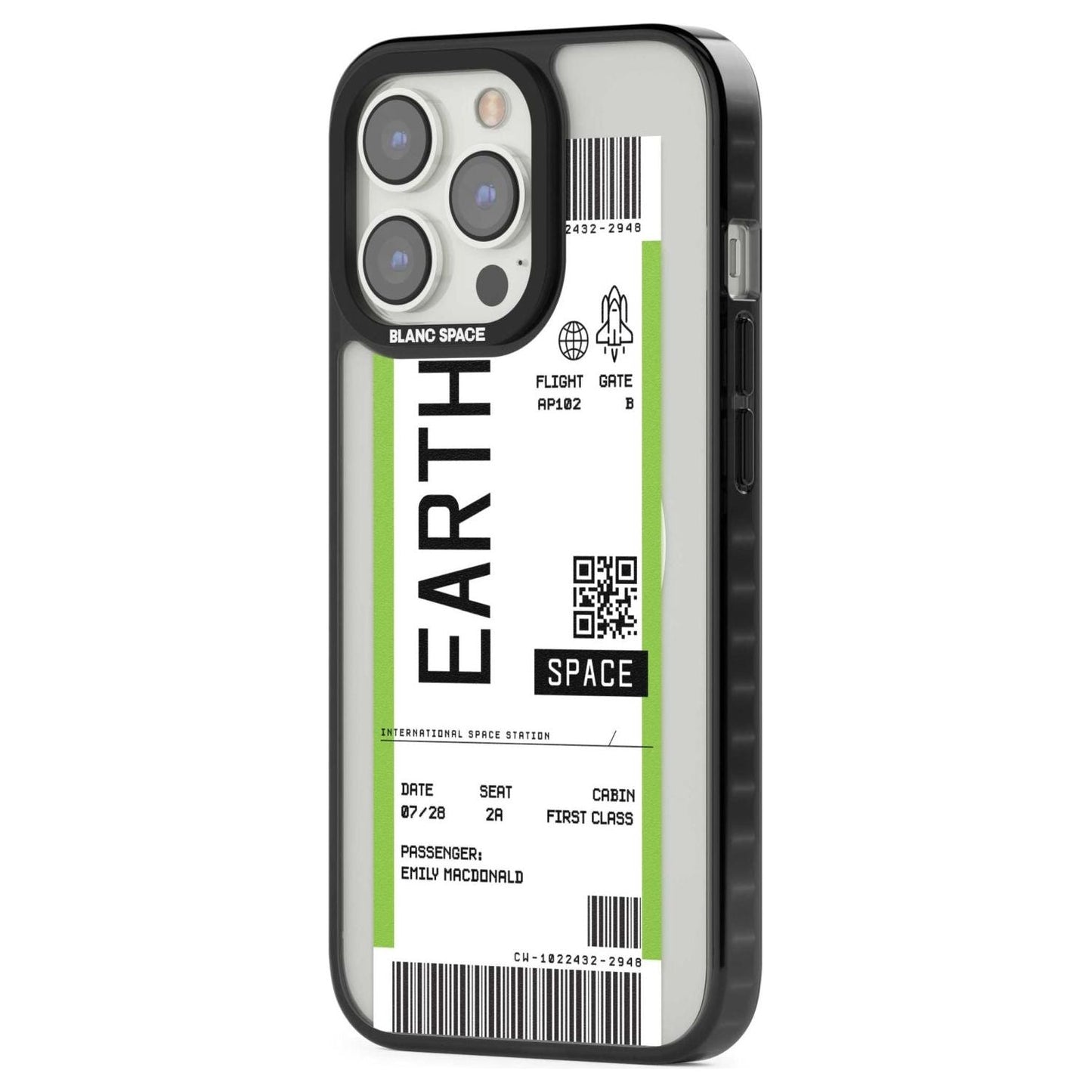 Personalised Earth Travel Ticket