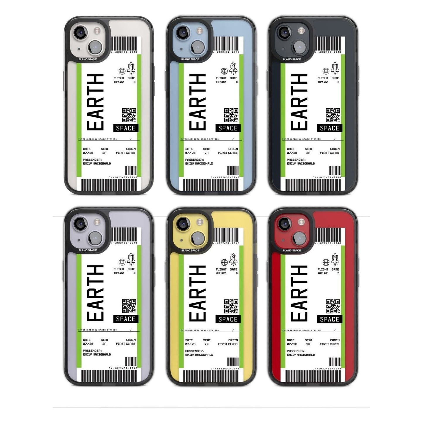 Personalised Earth Travel Ticket