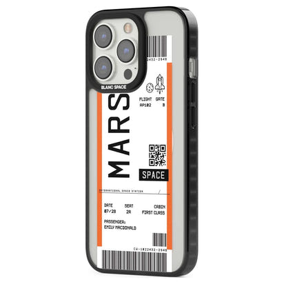 Personalised Mars Travel Ticket