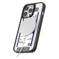 Personalised Mercury Travel Ticket