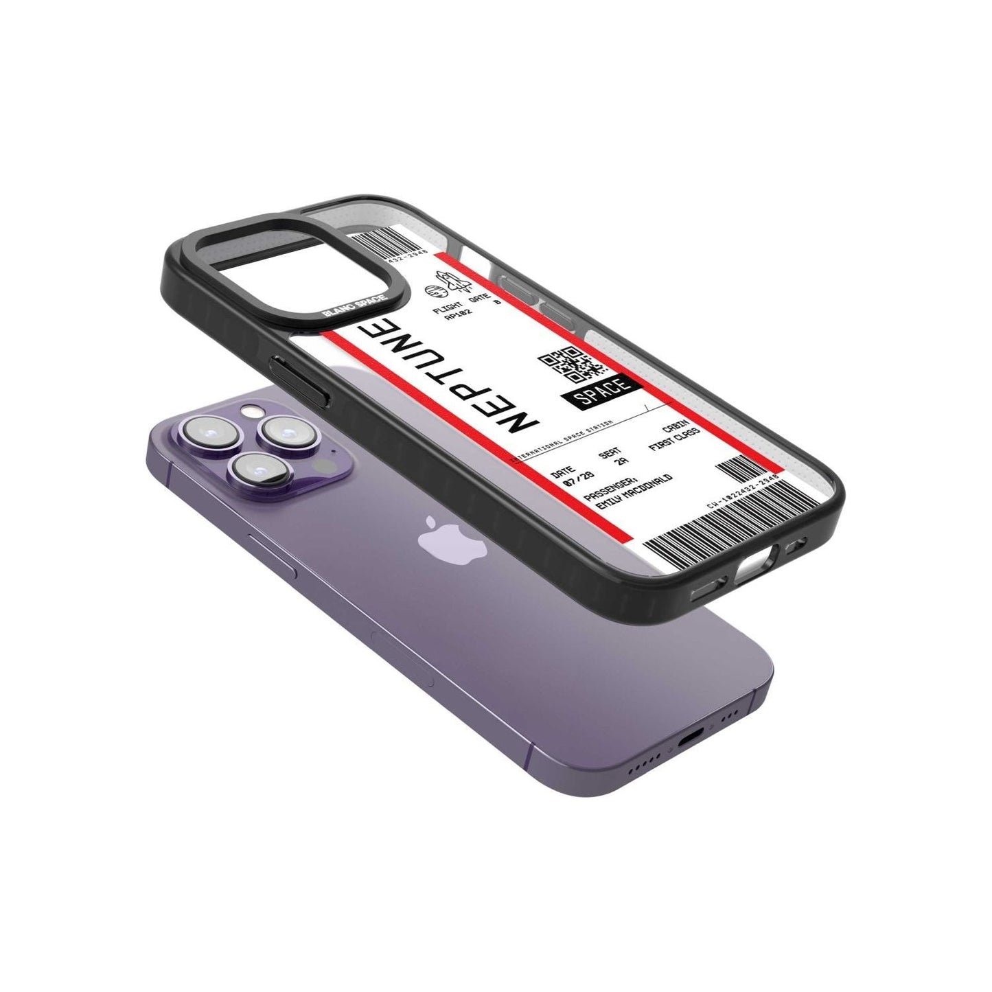 Personalisierte Neptune-Reisekarte