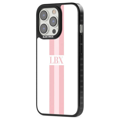 Personalised Minimal Pink Stripe