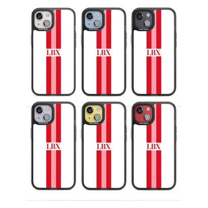 Personalised Minimal Pink Stripe