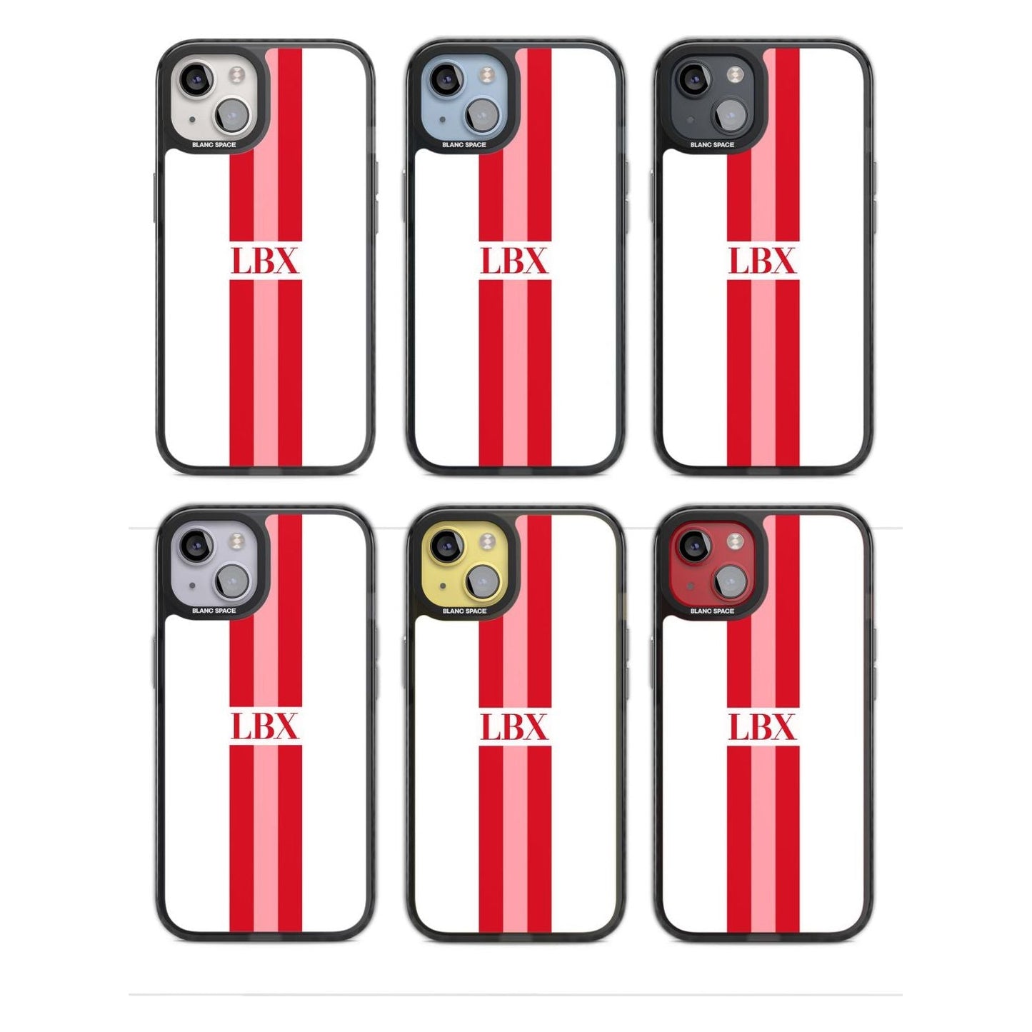 Personalised Minimal Pink Stripe