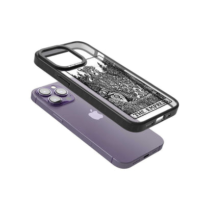 Personalisierte Tarotkarte „Die Kaiserin“ (Transparent)