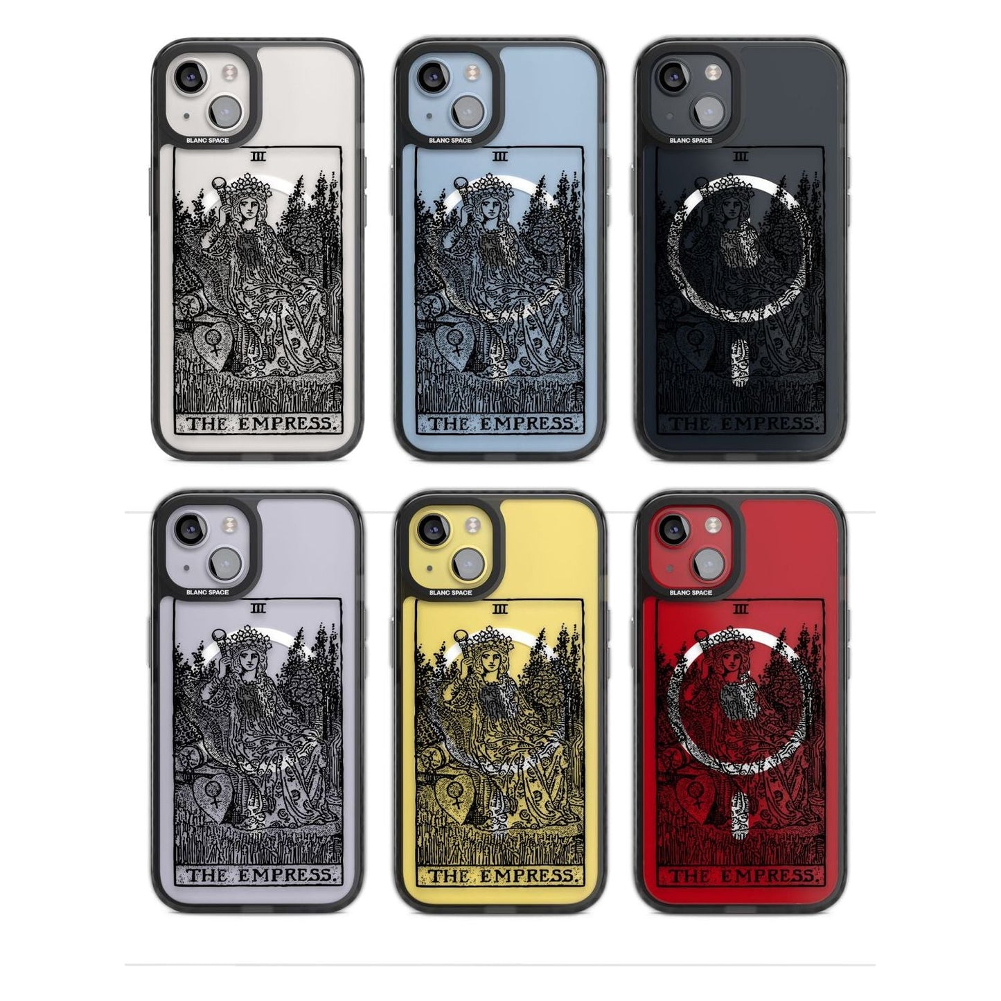 Personalisierte Tarotkarte „Die Kaiserin“ (Transparent)