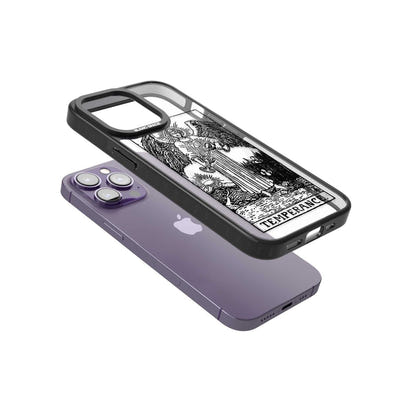 Personalisierte Temperanz-Tarotkarte (Transparent)