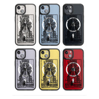 Personalisierte Tarotkarte „Königin der Stäbe“ (transparent)