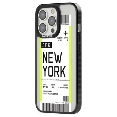 Personalised New York Boarding Pass