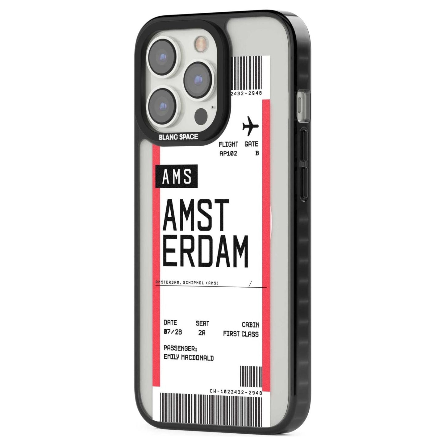 Personalised Amsterdam Boarding Pass