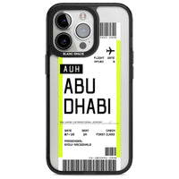 Personalised Abu Dhabi Boarding Pass