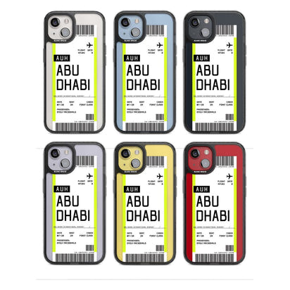 Personalised Abu Dhabi Boarding Pass