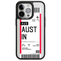 Personalised Austin Boarding Pass