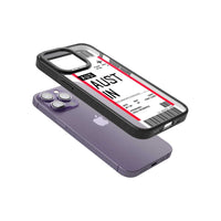 Personalised Austin Boarding Pass