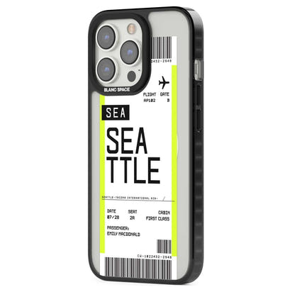 Personalised Seattle Boarding Pass