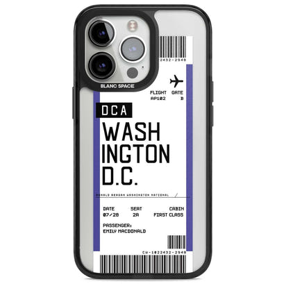 Personalised Washington D.C. Boarding Pass