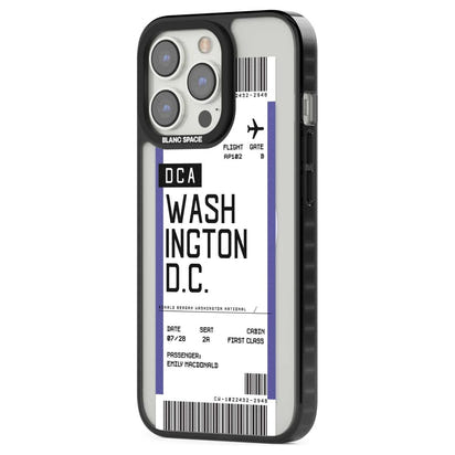 Personalised Washington D.C. Boarding Pass
