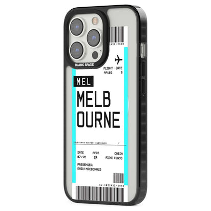 Personalised Melbourne Boarding Pass