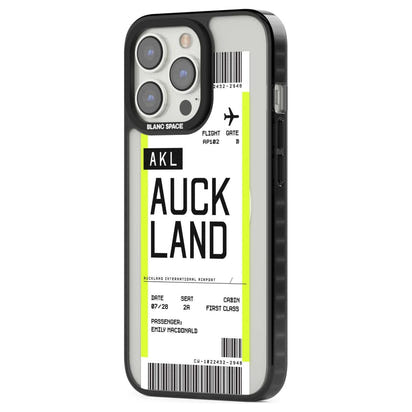 Personalised Auckland Boarding Pass