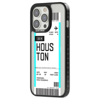 Personalised Houston Boarding Pass