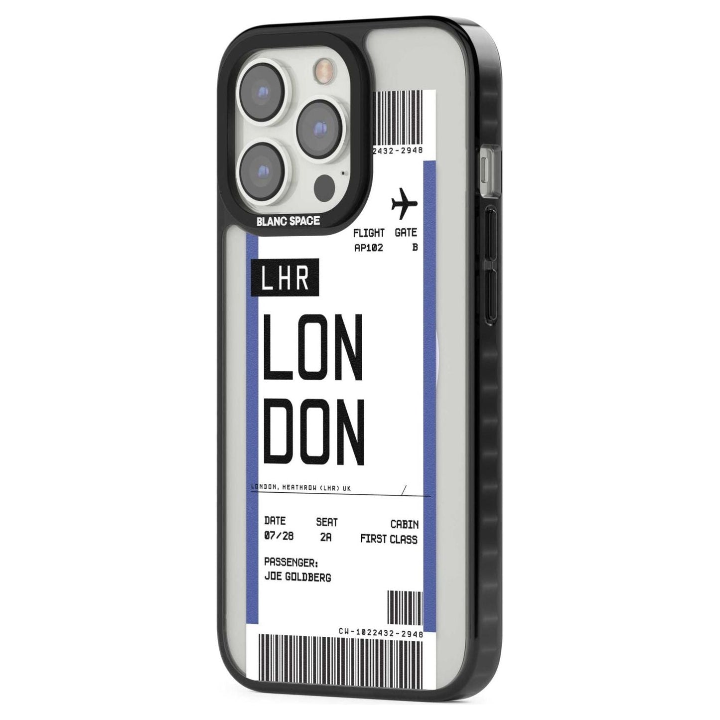 Personalised London Boarding Pass