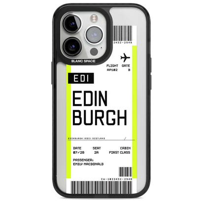 Personalised Edinburgh Boarding Pass