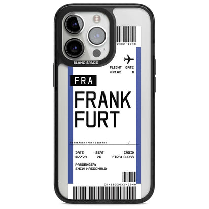 Personalised Frankfurt Boarding Pass