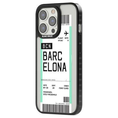 Personalised Barcelona Boarding Pass