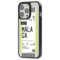 Personalised Málaga Boarding Pass