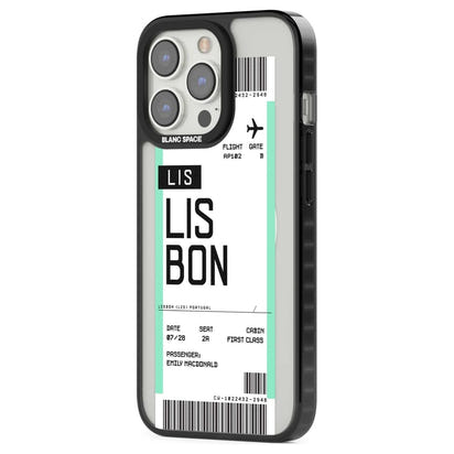 Personalised Lisbon Boarding Pass