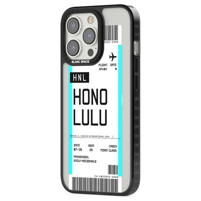 Personalised Honolulu Boarding Pass