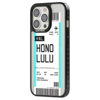 Personalised Honolulu Boarding Pass