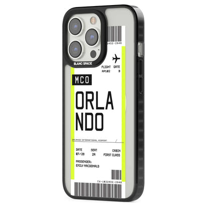 Personalised Orlando Boarding Pass