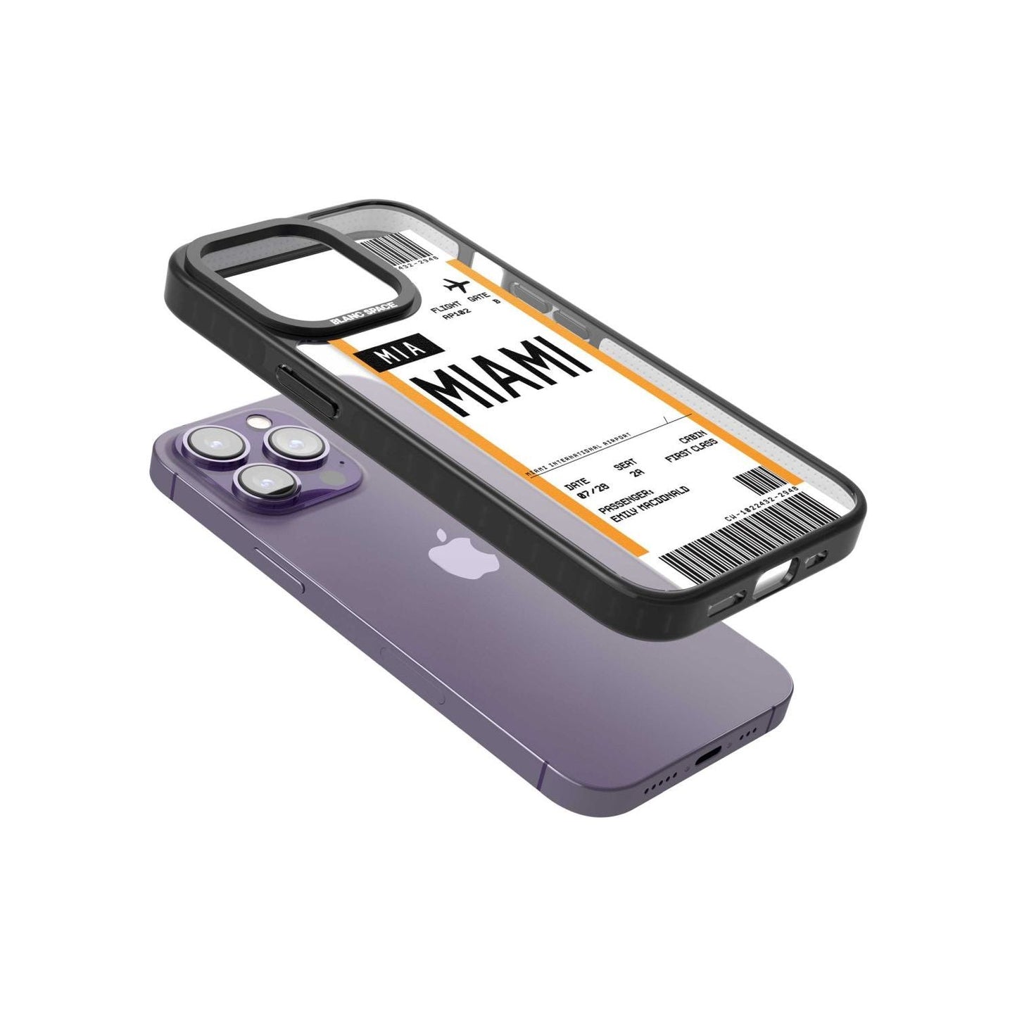 Personalised Miami Boarding Pass