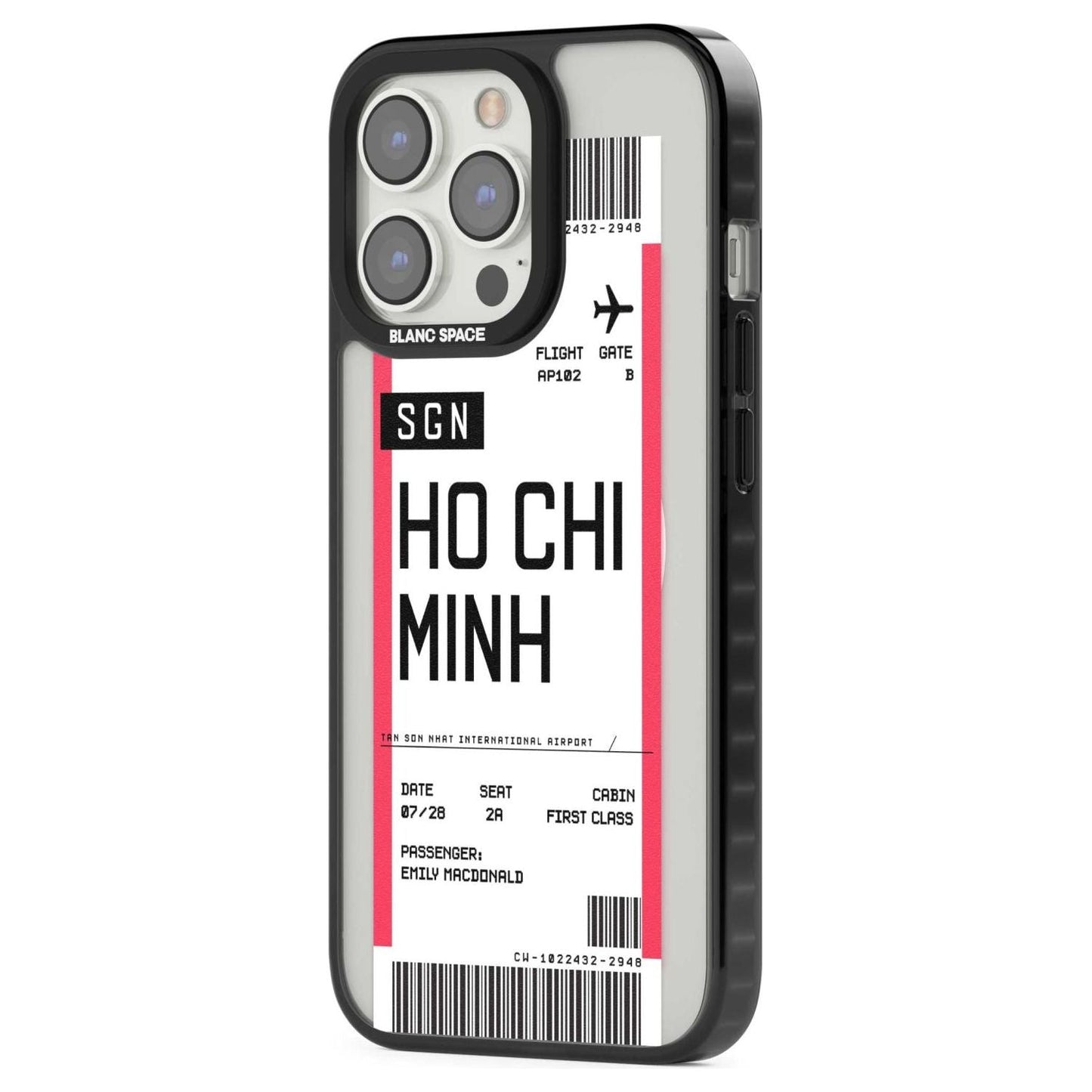 Personalised Ho Chi Minh Boarding Pass