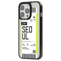 Personalised Seoul Boarding Pass