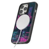 Bande nocturne au néon